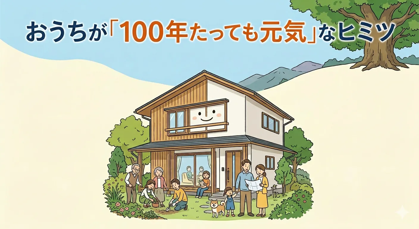 おうちが「100年たっても元気」なヒミツ!?